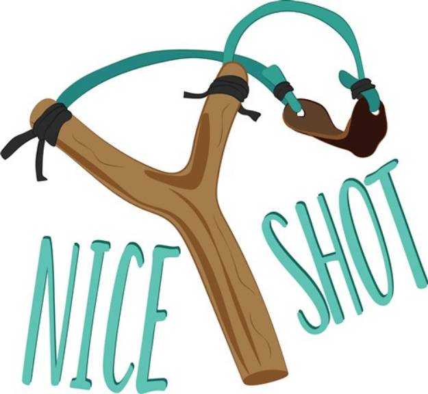 Picture of Nice Shot SVG File