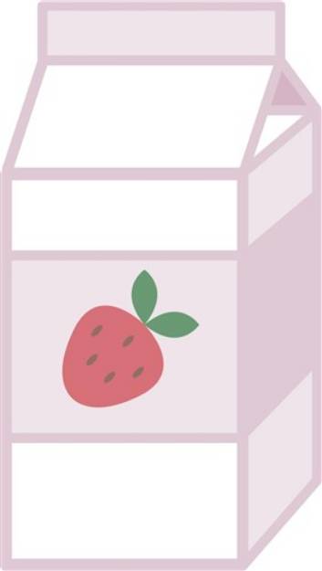 Picture of Strawberry Milk SVG File