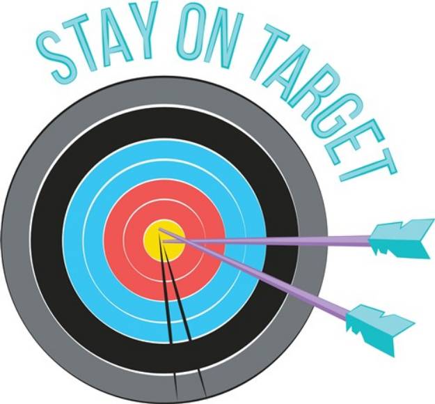 Picture of Stay On Target SVG File