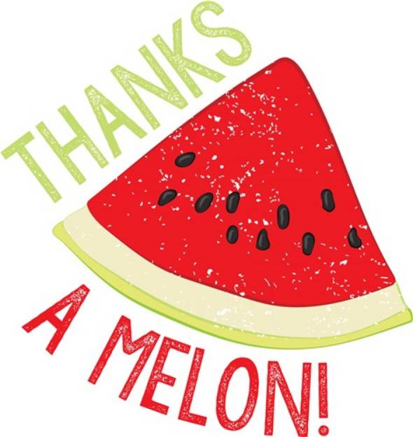 Picture of A Melon SVG File