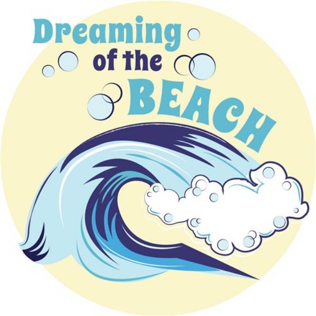 Picture of Dreaming Of Beach SVG File