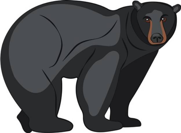 Picture of Black Bear SVG File
