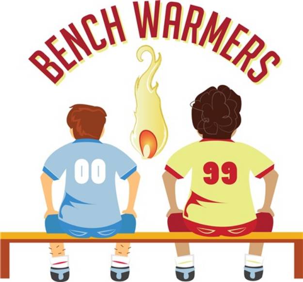 Picture of Bench Warmers SVG File
