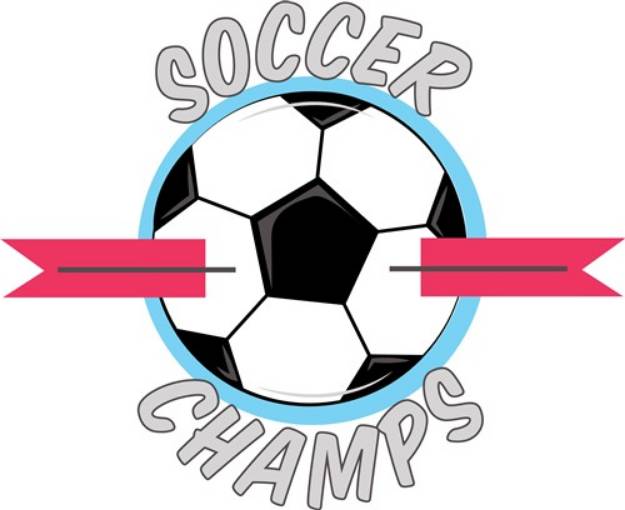 Picture of Soccer Champs SVG File
