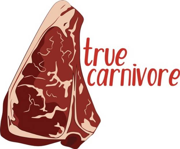 Picture of True Carnivore SVG File