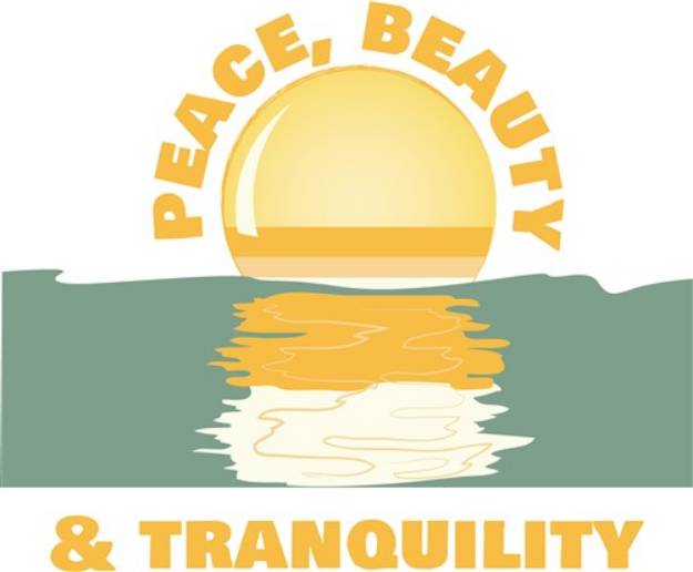 Picture of Peace Beauty SVG File