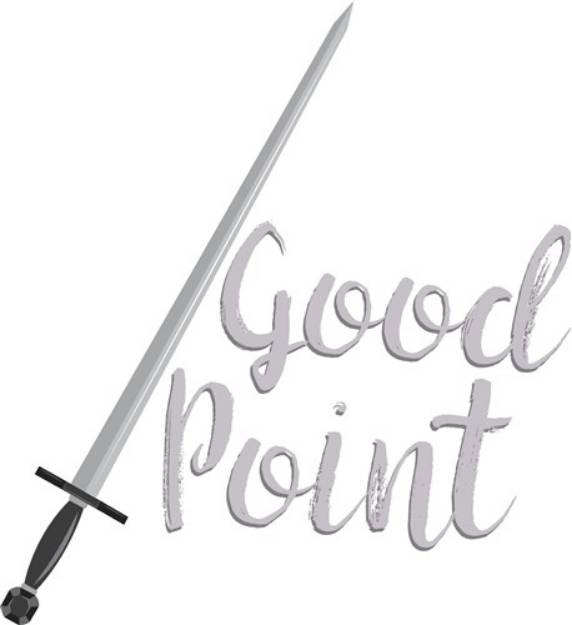 Picture of Good Point SVG File