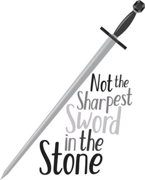 Picture of Sword In Stone SVG File