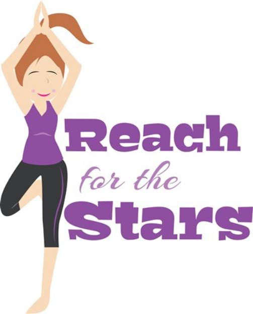 Picture of Reach For Stars SVG File