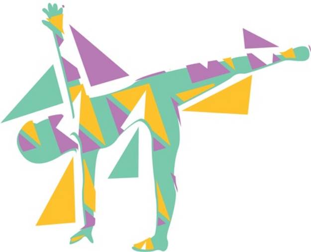 Picture of Yoga Triangles SVG File