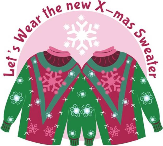 Picture of X-mas Sweater SVG File