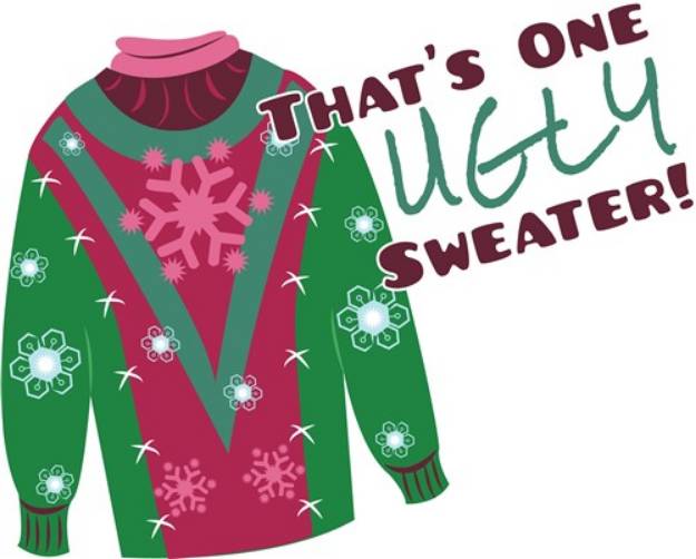 Picture of Ugly Sweater SVG File