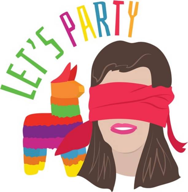 Picture of Lets Party SVG File