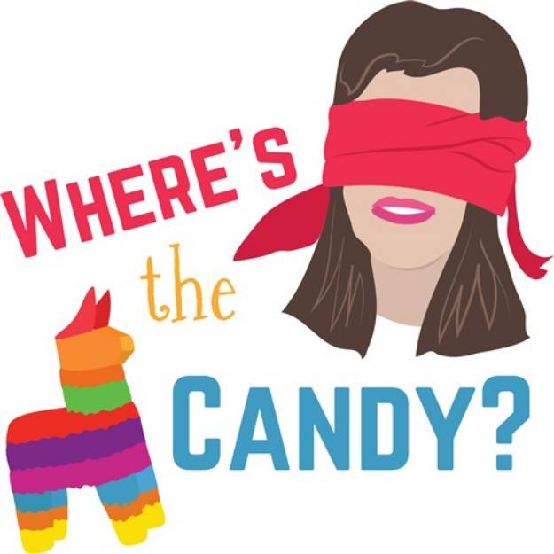 Picture of Wheres Candy SVG File