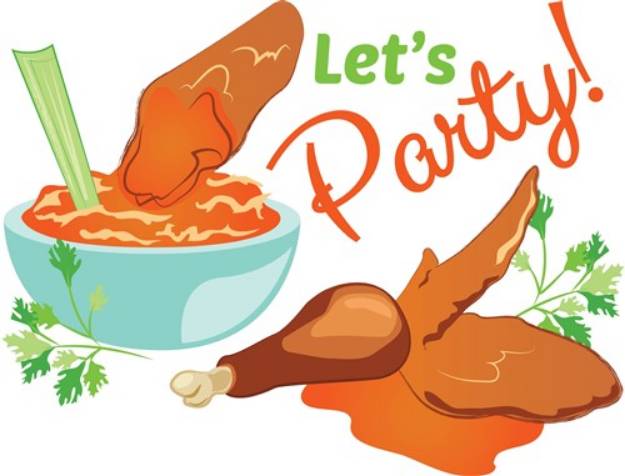 Picture of Lets Party SVG File