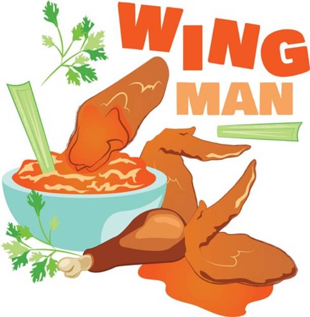 Picture of Wing Man SVG File