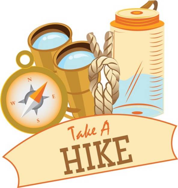 Picture of Take A Hike SVG File