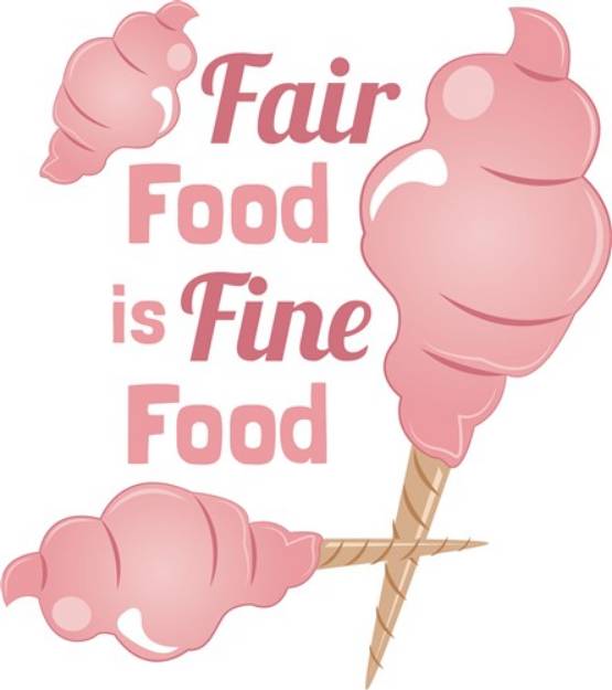 Picture of Fair Food SVG File