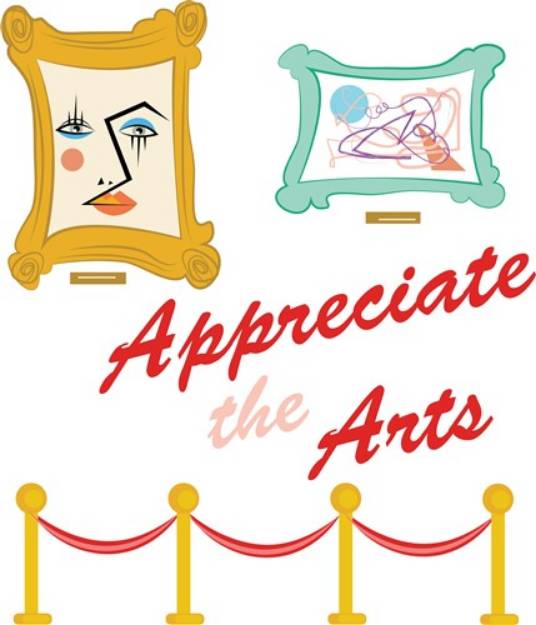 Picture of Appreciate Arts SVG File