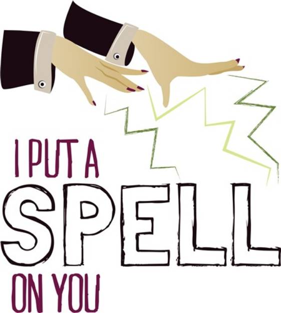 Picture of Spell On You SVG File