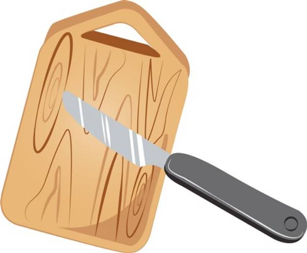 Picture of Cutting Board SVG File