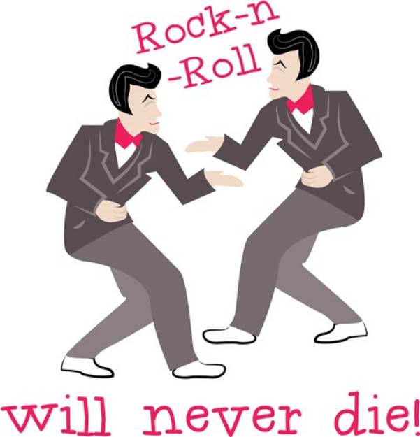 Picture of Rock-N-Roll SVG File
