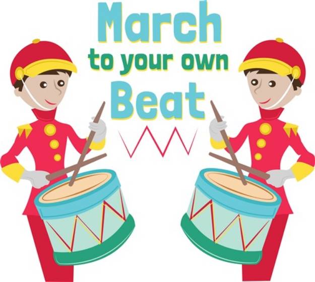Picture of March Beat SVG File