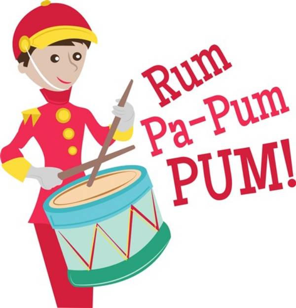 Picture of Ram Pa-Pum Pum SVG File