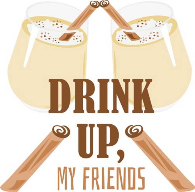 Picture of Drink Up SVG File