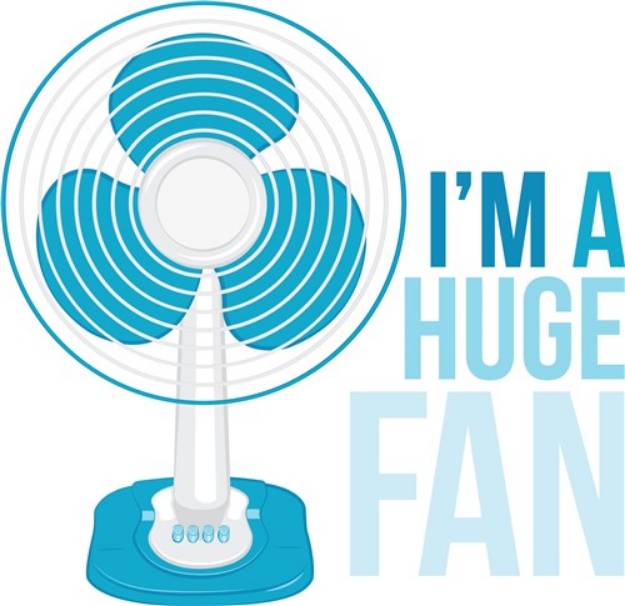 Picture of Huge Fan SVG File
