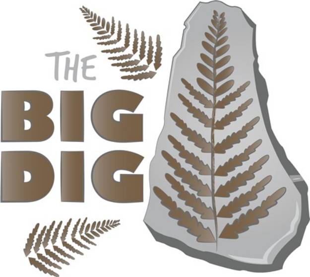 Picture of Big Dig SVG File