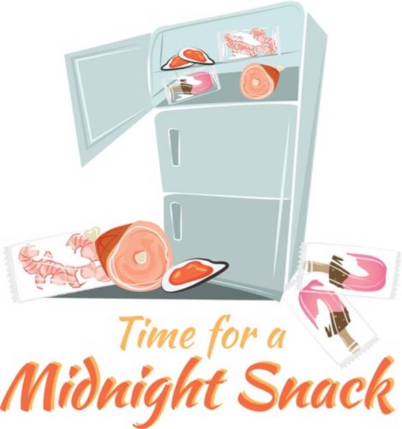 Picture of Midnight Snack SVG File