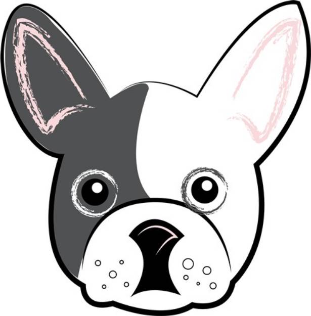 Picture of French Bulldog SVG File