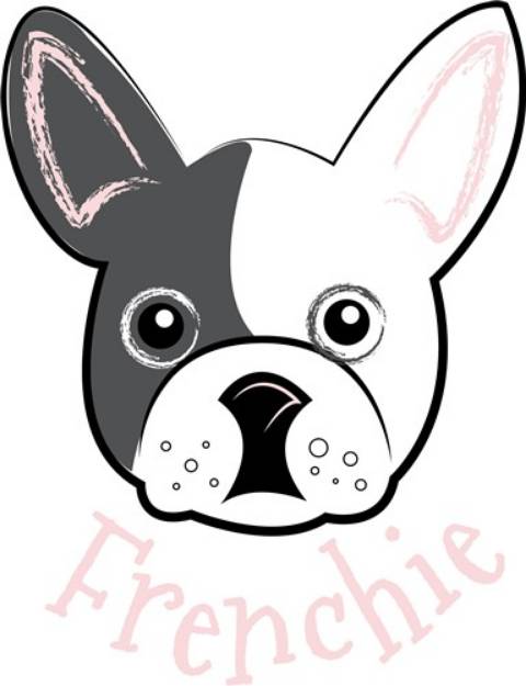 Picture of Frenchie SVG File