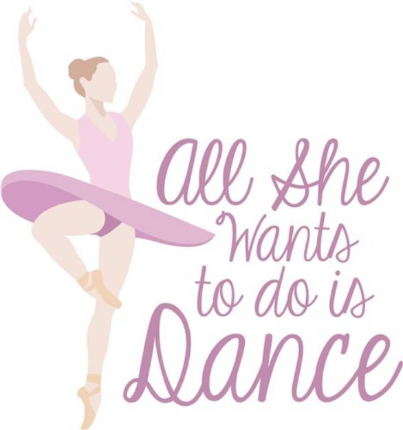Picture of Wants To Dance SVG File