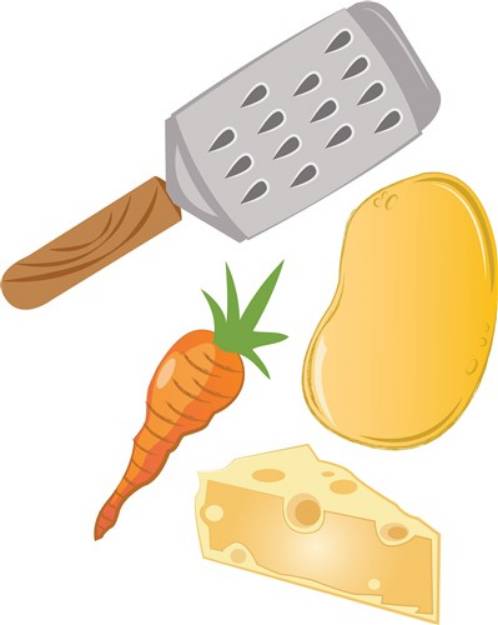 Picture of Food Grater SVG File