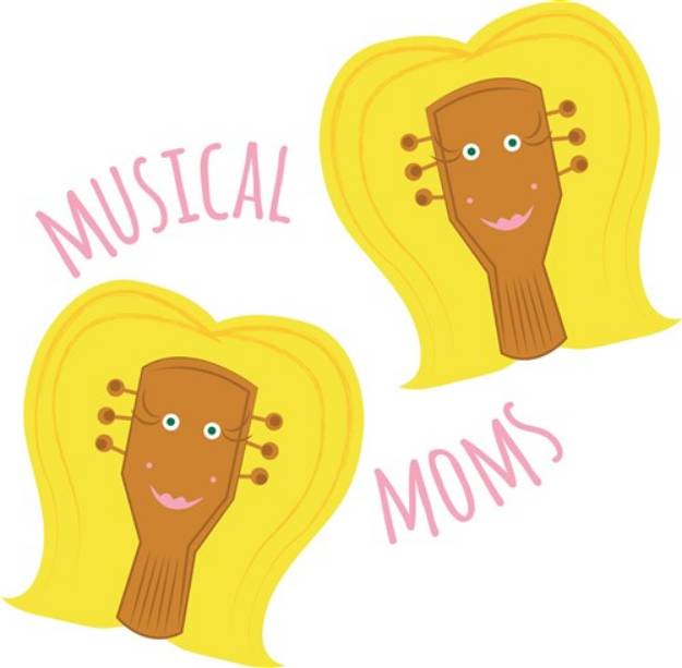 Picture of Musical Moms SVG File