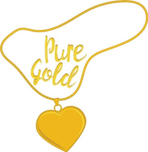 Picture of Pure Gold SVG File