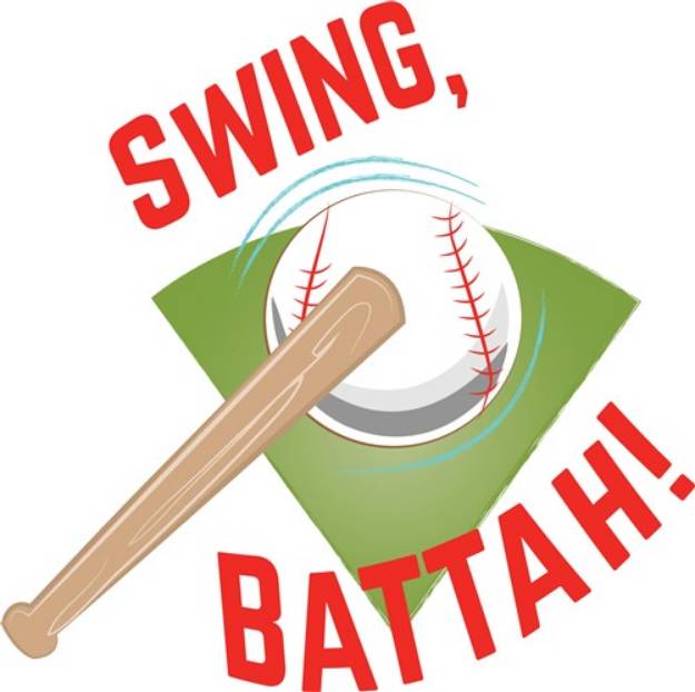 Picture of Swing Battah SVG File