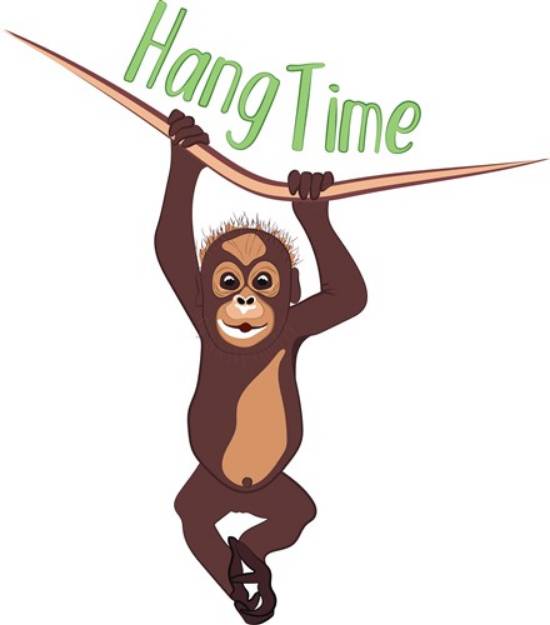 Picture of Hang Time SVG File