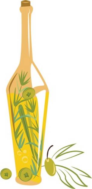 Picture of Olive Oil SVG File