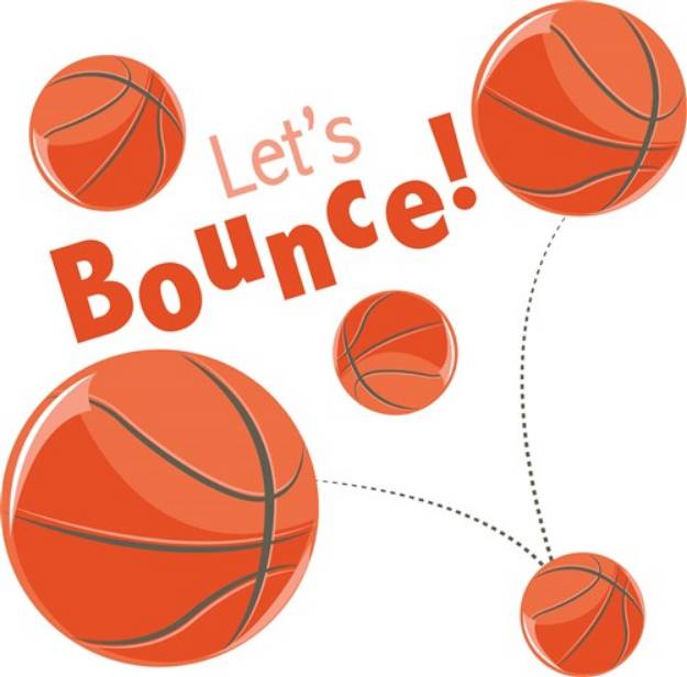 Picture of Lets Bounce SVG File