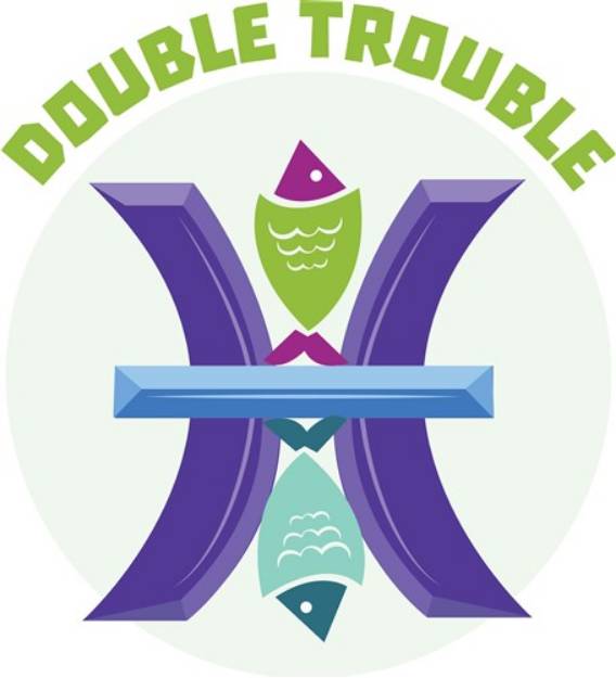 Picture of Double Trouble SVG File