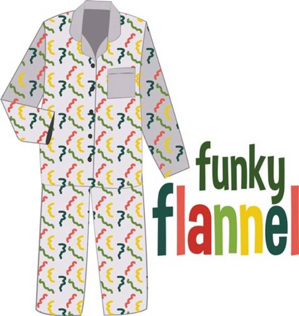 Picture of Funky Flannel SVG File