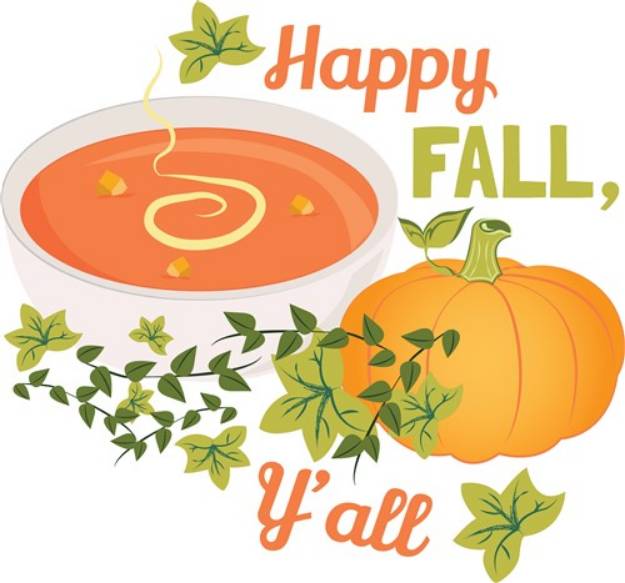 Picture of Happy Fall SVG File