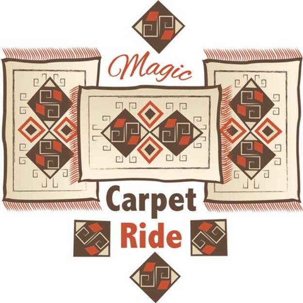 Picture of Magic Carpet SVG File