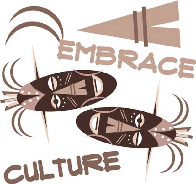 Picture of Embrace Culture SVG File