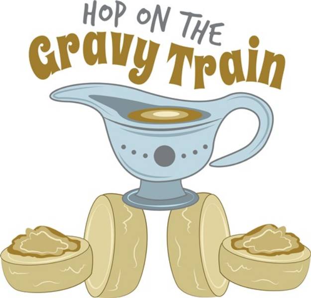 Picture of Gravy Train SVG File