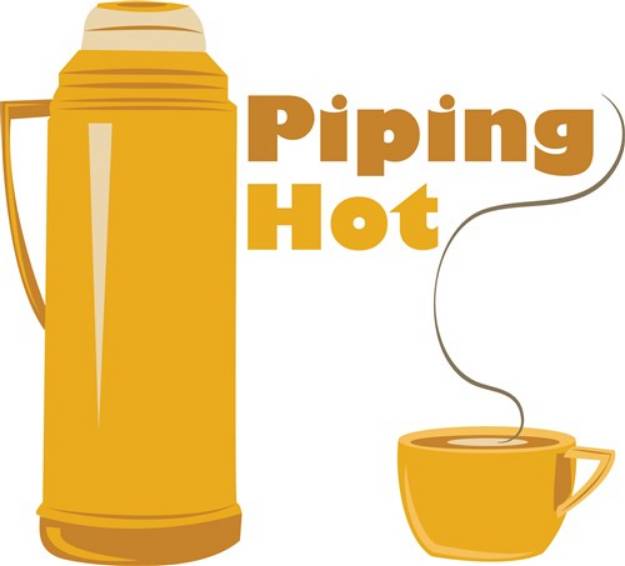 Picture of Piping Hot SVG File