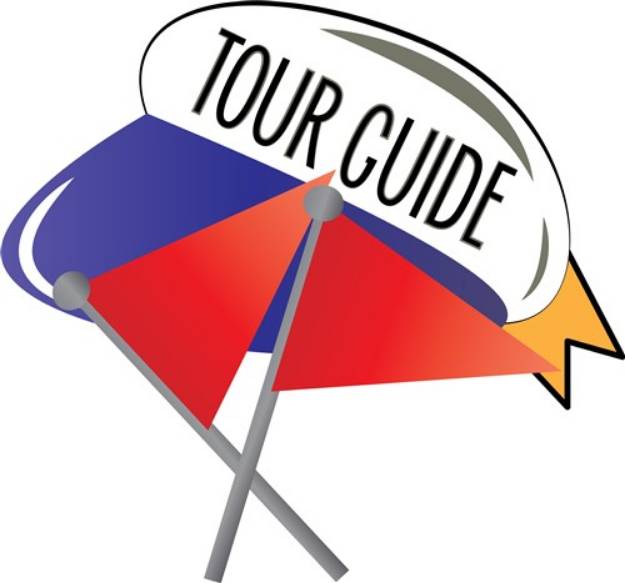 Picture of Tour Guide SVG File